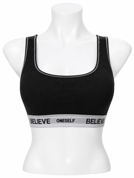 Women's Ribbed Sport Bra Pack of 2
