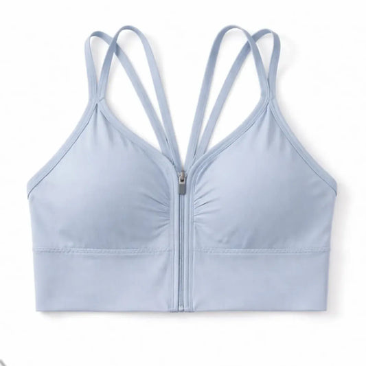 Front Zipper Sports & Casual Bralette