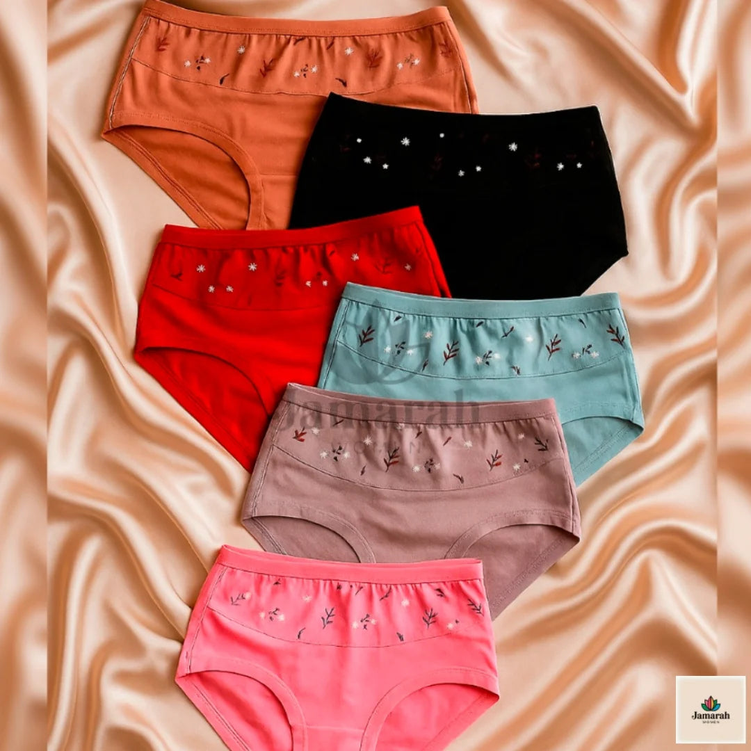Floral Cotton Panties Pack of 5