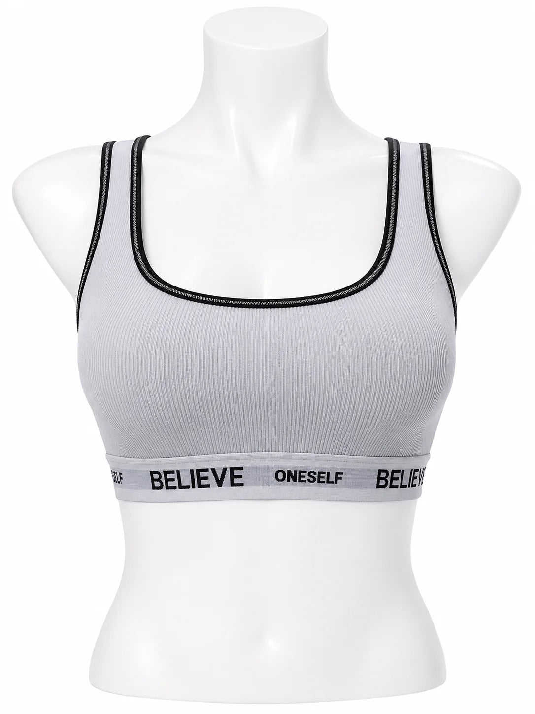 Women's Ribbed Sport Bra Pack of 2