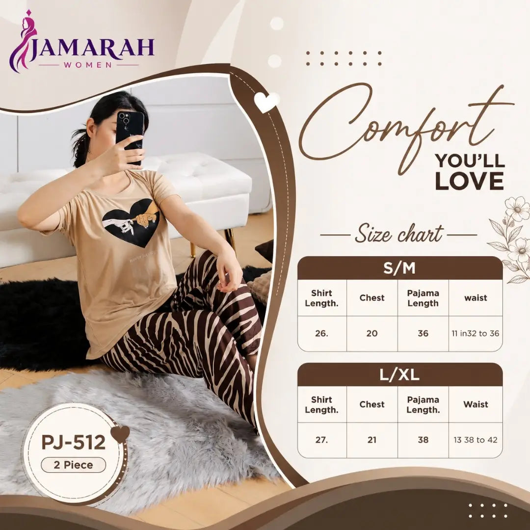 2-Piece Cotton Printed Sleepwear