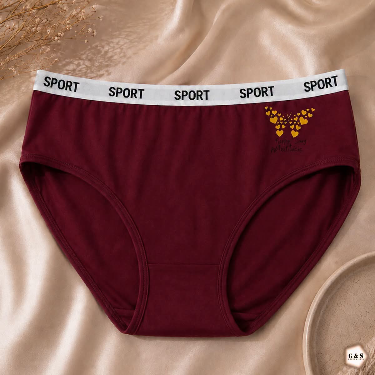 Women’s Sporty Cotton Panties Pack Of 5