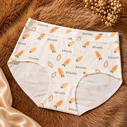 Carrot print ladies’ briefs