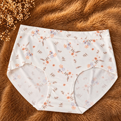 Pastel floral printed ladies’ briefs