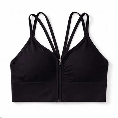Front Zipper Sports & Casual Bralette