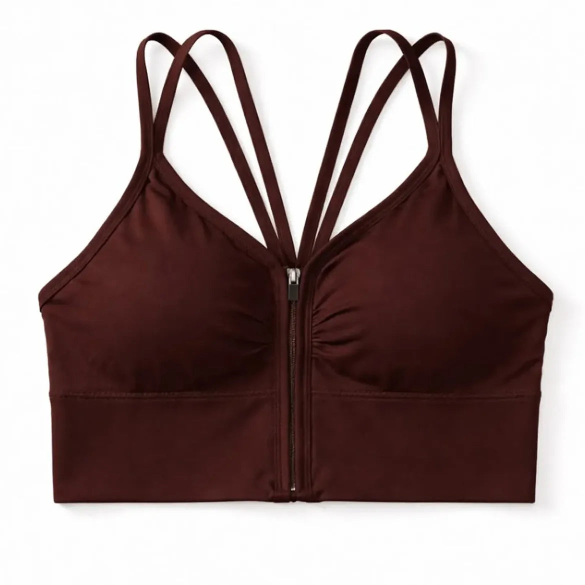 Front Zipper Sports & Casual Bralette