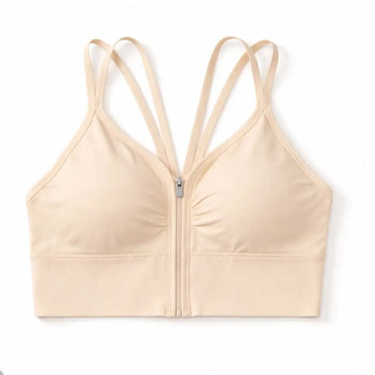Front Zipper Sports & Casual Bralette
