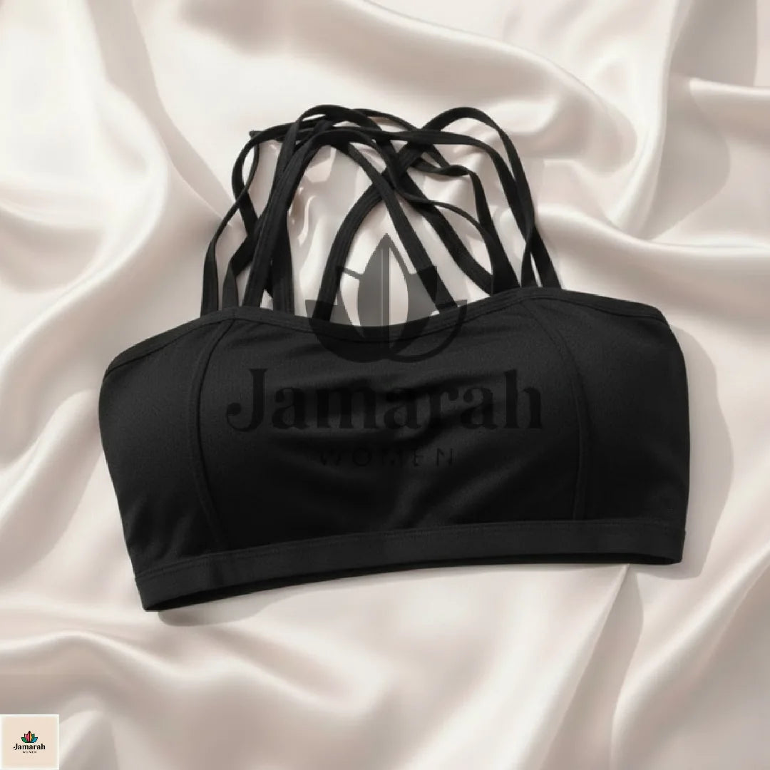 Cross Mesh Design Sports & Casual Bralette