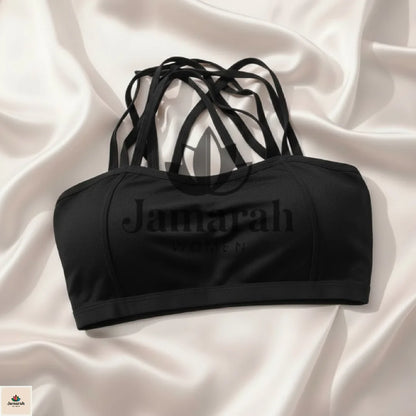 Cross Mesh Design Sports & Casual Bralette